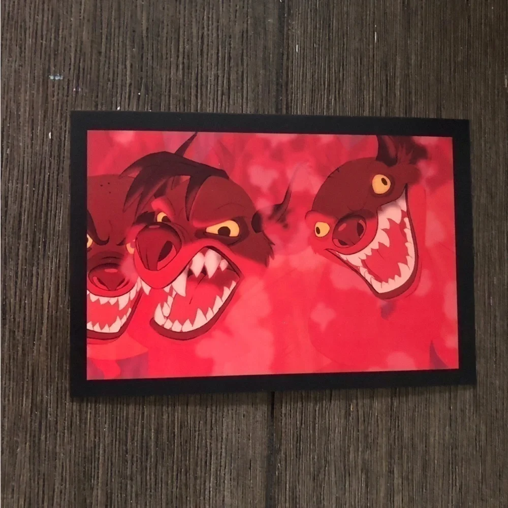 Disney Villains Postcards: The Lion King: Scar 7 pack.